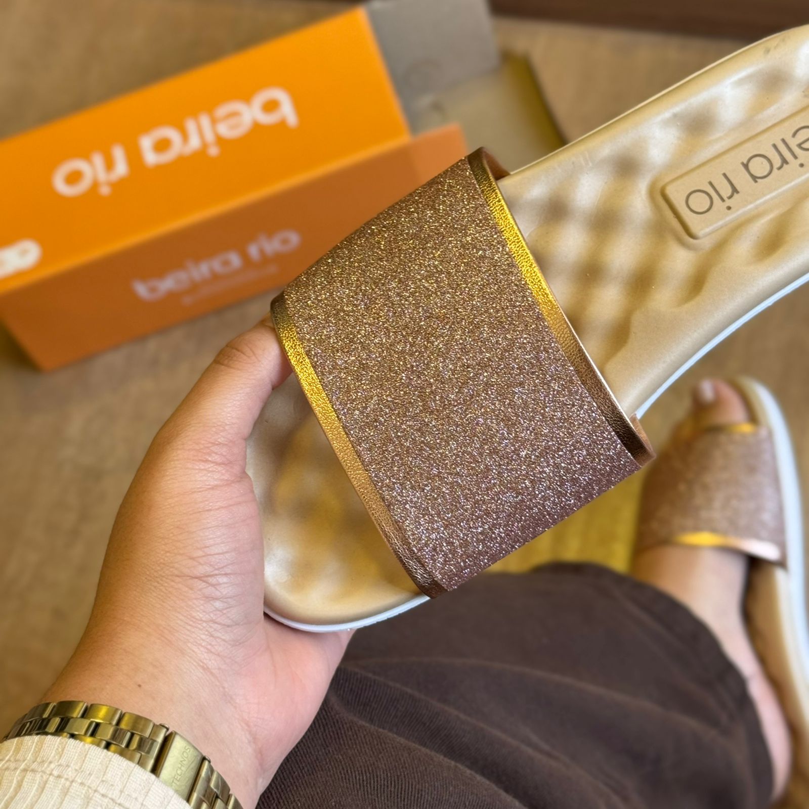 Sandália Beira Rio Céu Estrelado 8360.353.26508