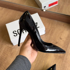 Scarpin Schutz Salto Fino Verniz S020910001