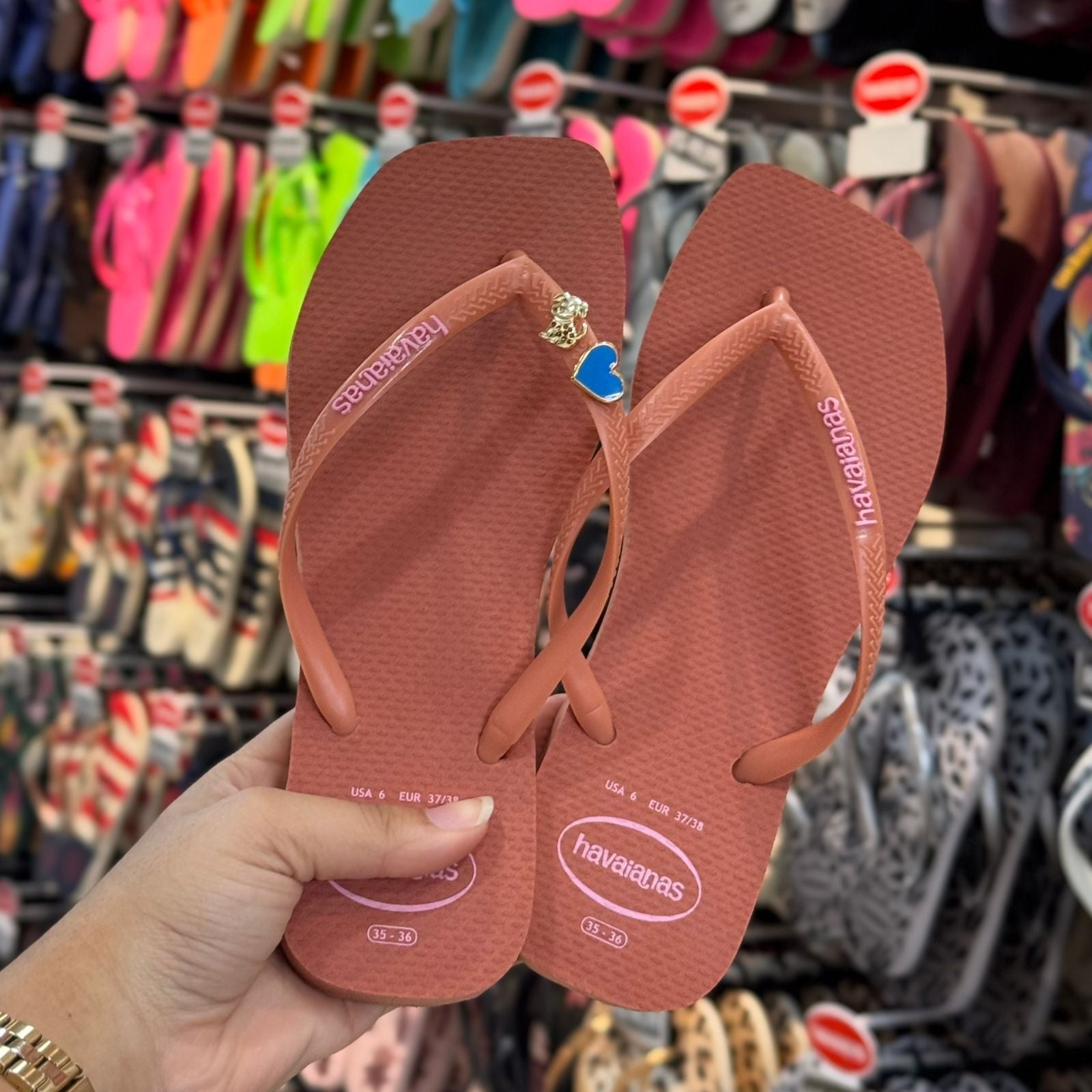 Havaianas Slim Square Logo Pop Up + Pin Mãe de Pet