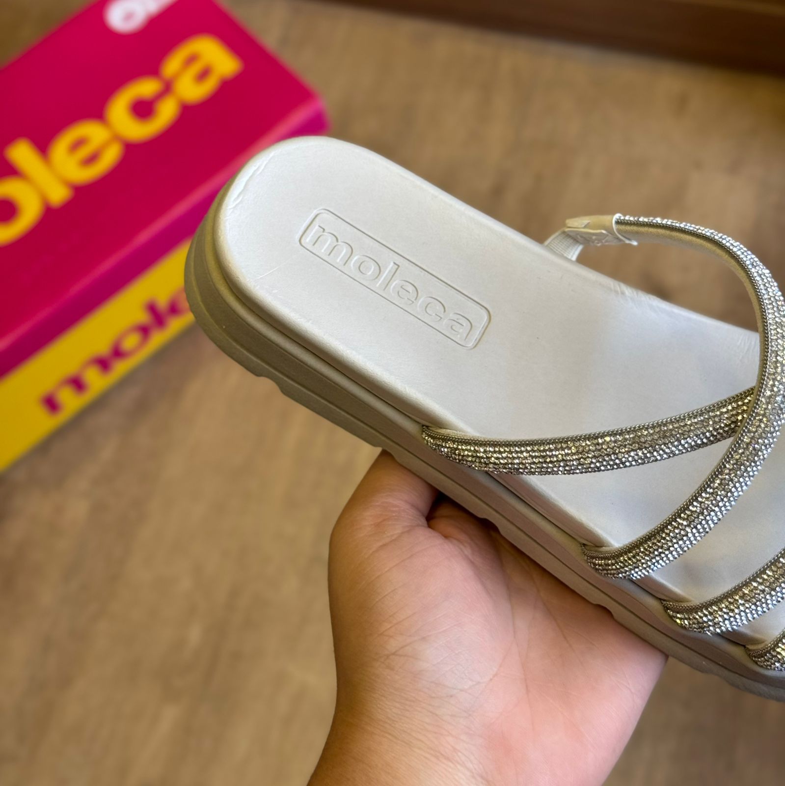 Sandália Papete Moleca 5490.112