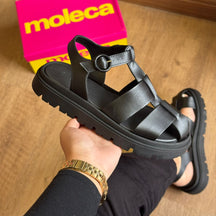 Sandália Papete Tratorada Moleca 5504.114