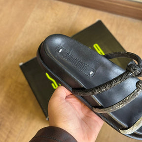 Sandália Santa Lolla Triplo Nó Prateado 089A.5267.0300