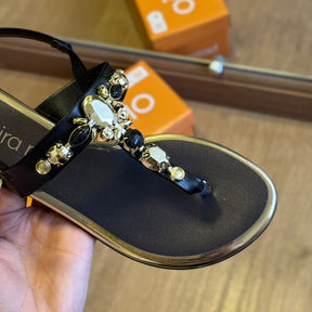 Rasteira Beira Rio Encanto de Pedras 8367.631