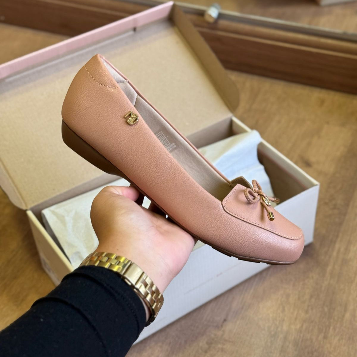 Mocassim Modare Detalhe de Laço 7016.461