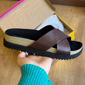 Sandália Moleca Papete em X 5500.215