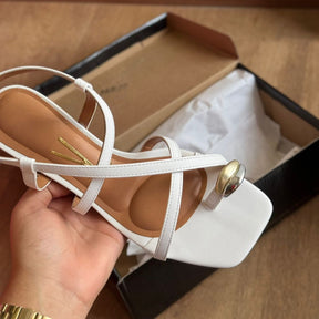 Sandália Vizzano Detalhe Dourado no Dedo 6454.123