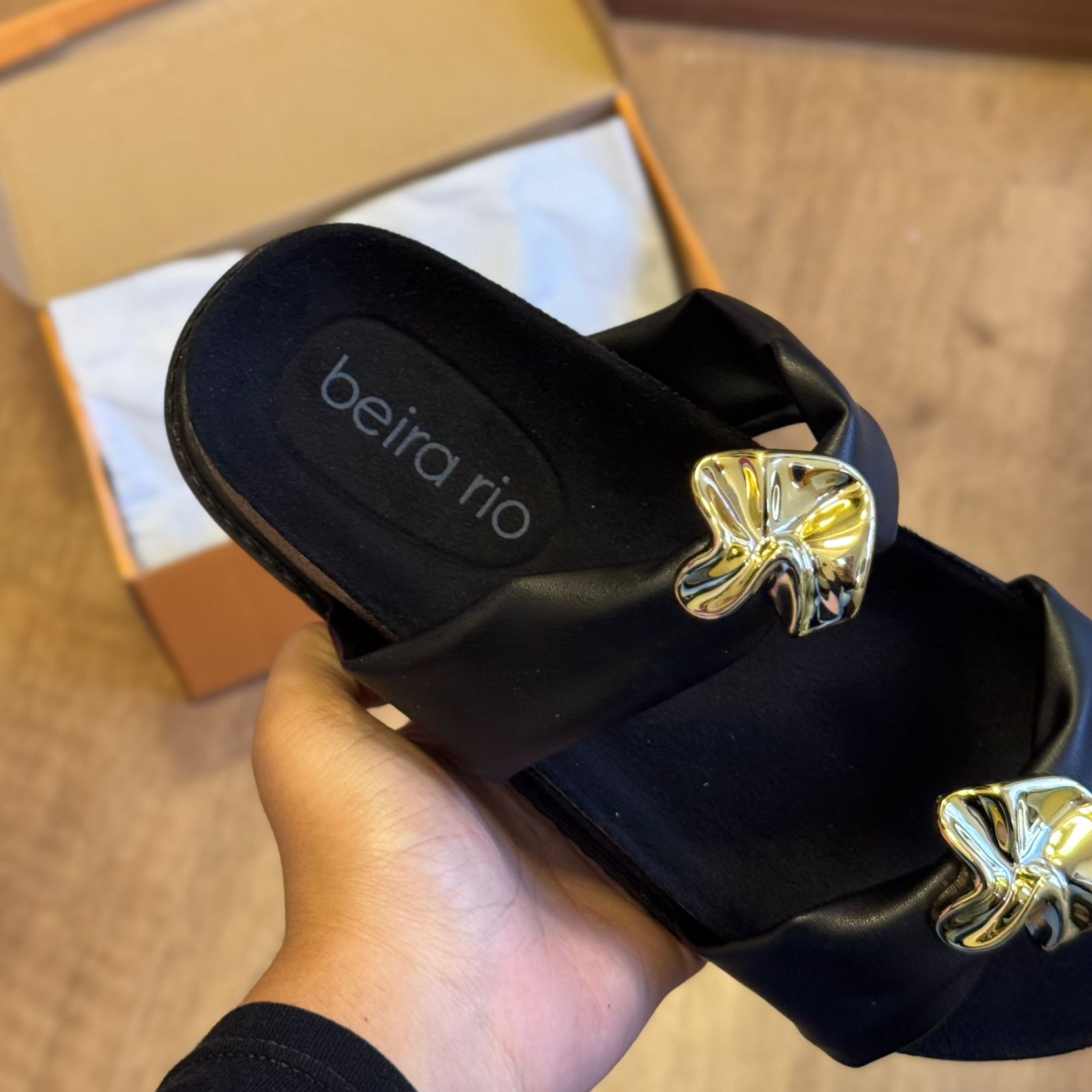 Sandália Beira Rio Pepita de Ouro 8523.115