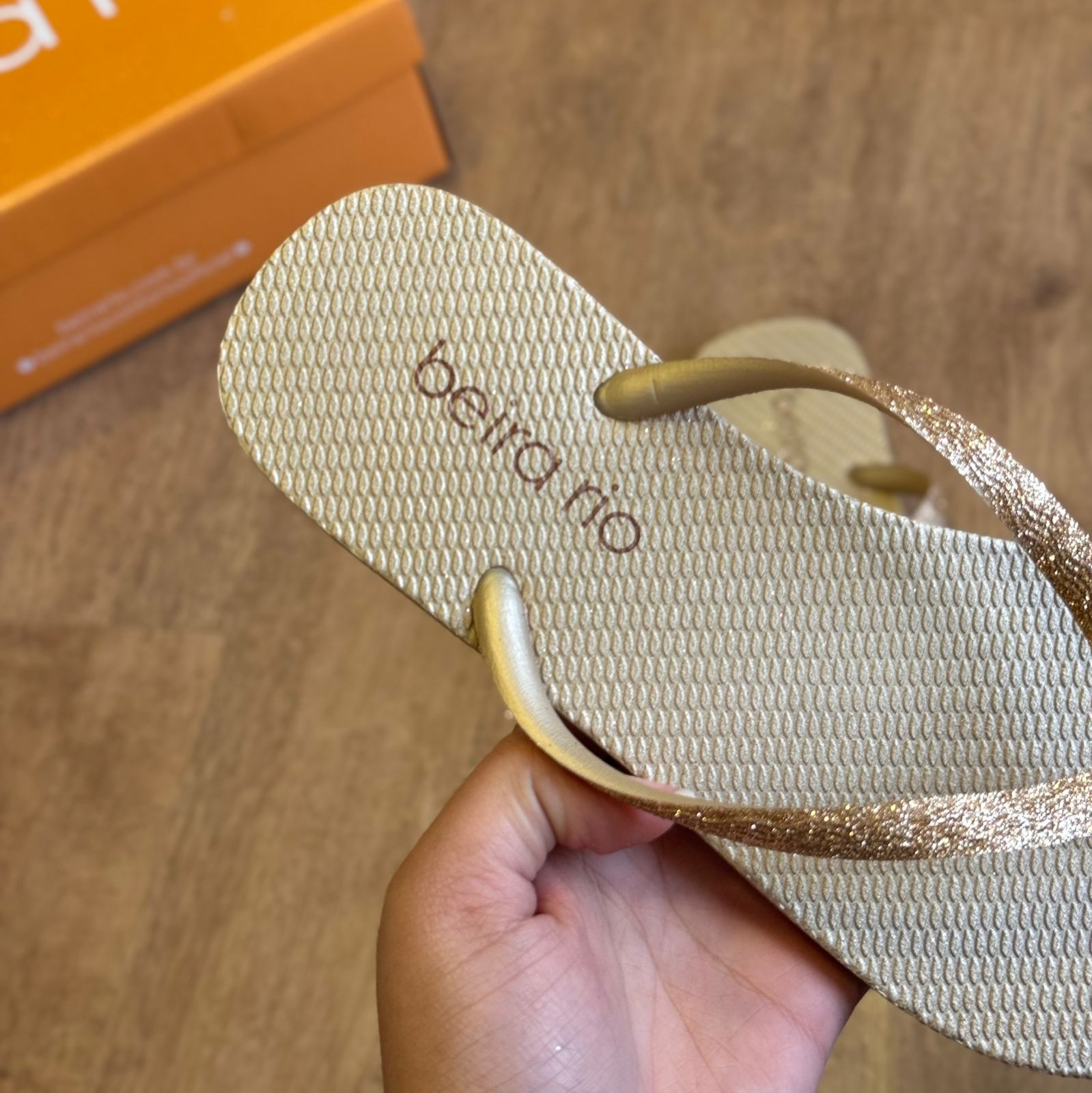 Chinelo Beira Rio Glam Conforto 8449.402