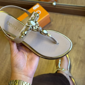 Rasteira Beira Rio Encanto de Pedras 8367.631