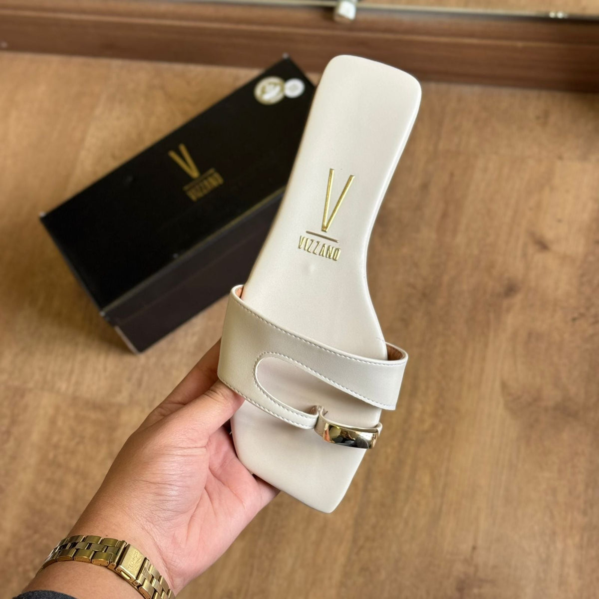 Rasteira Vizzano Fivela Minimal 6553.102