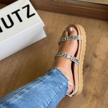 Sandália Schutz Papete Brilho S207330064