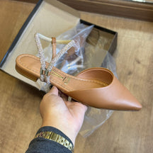 Sandália Vizzano Rasteira Bico Fino 1206.1003