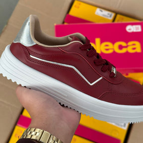 Tênis Moleca Casual Risco Metálico 5782.316