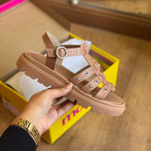 Sandália Moleca Tiras Finas 5504.115