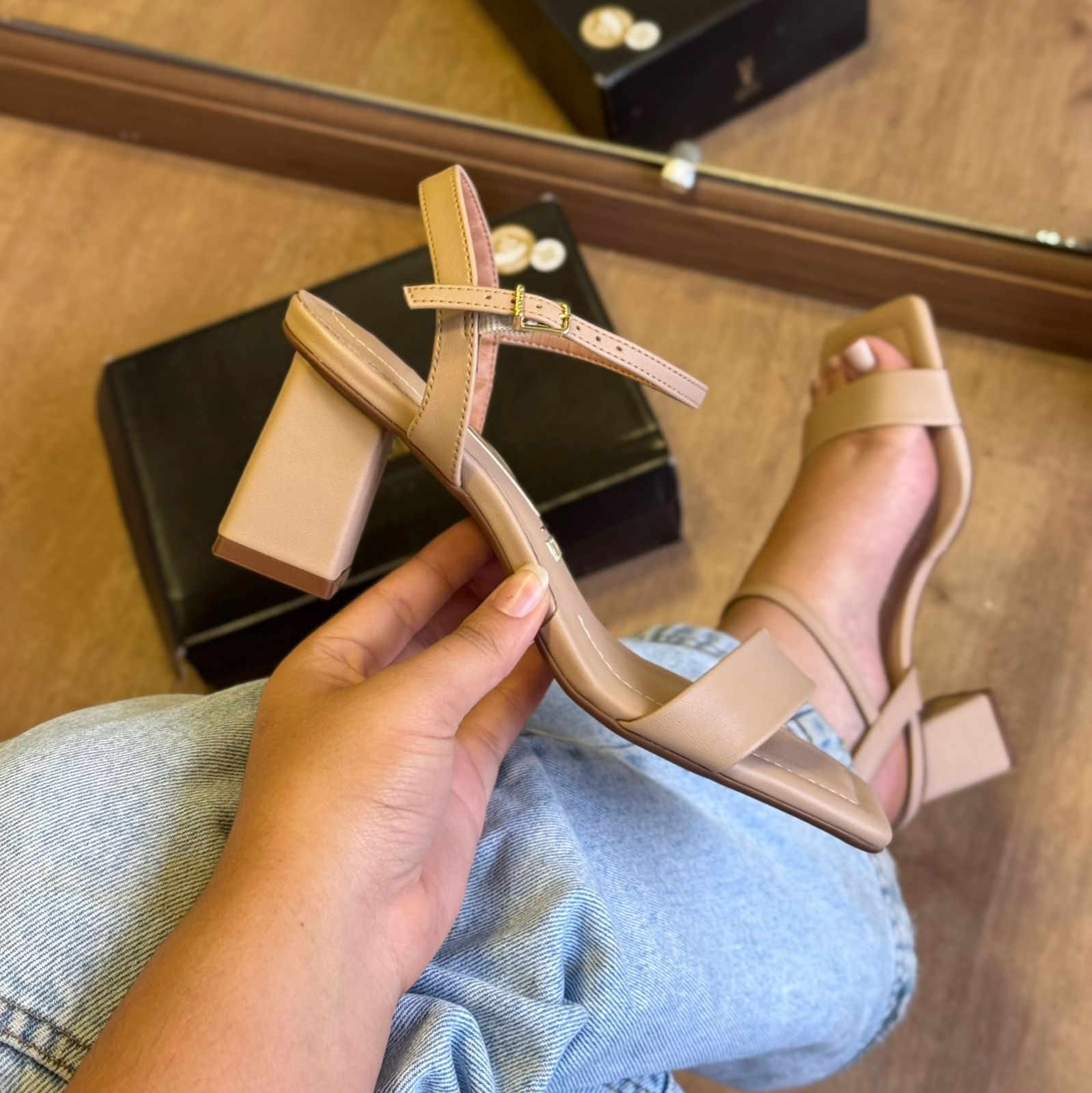 Sandália Salto Casual Vizzano 6455.101