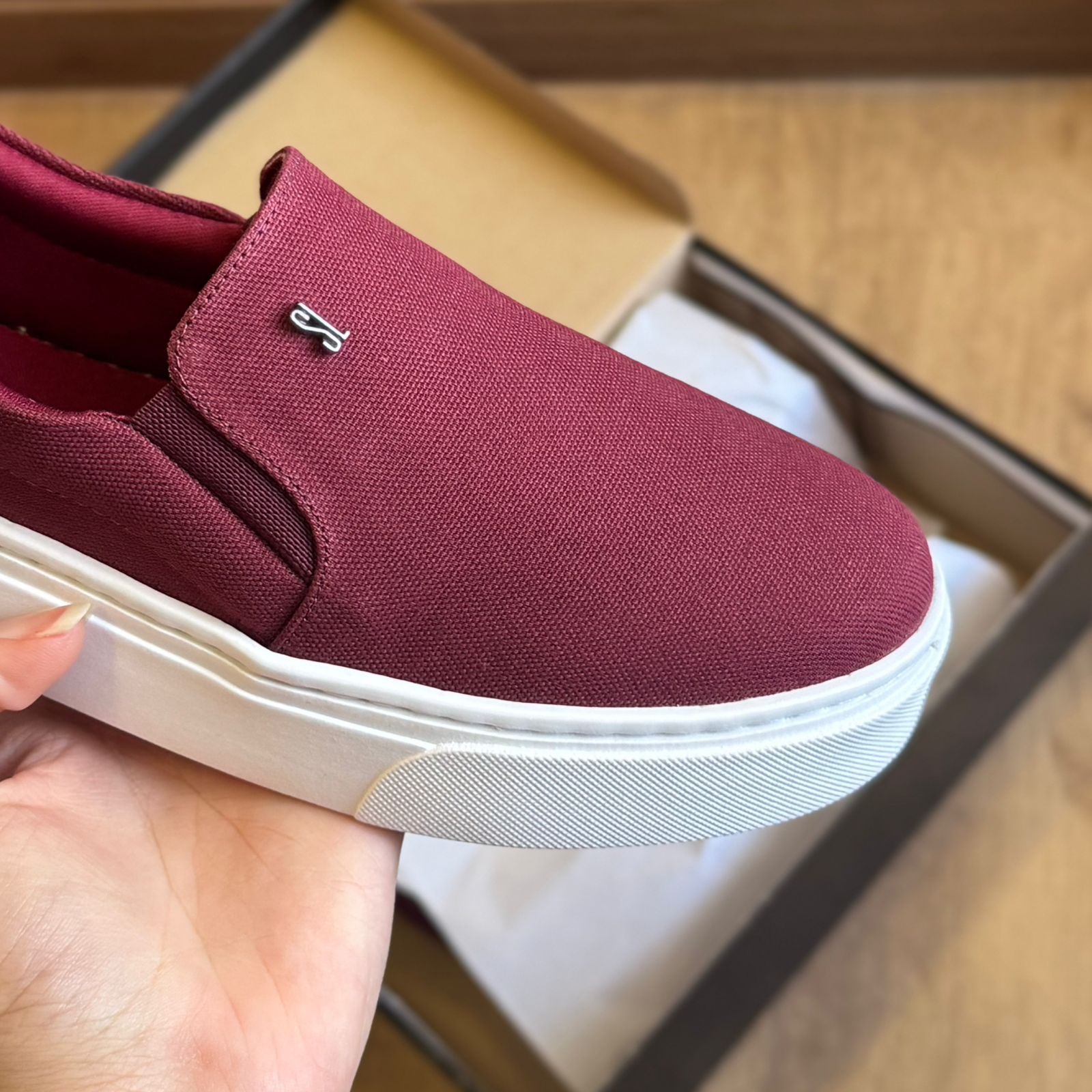 Tênis Santa Lolla Slip On Tecido  01AC.11E4