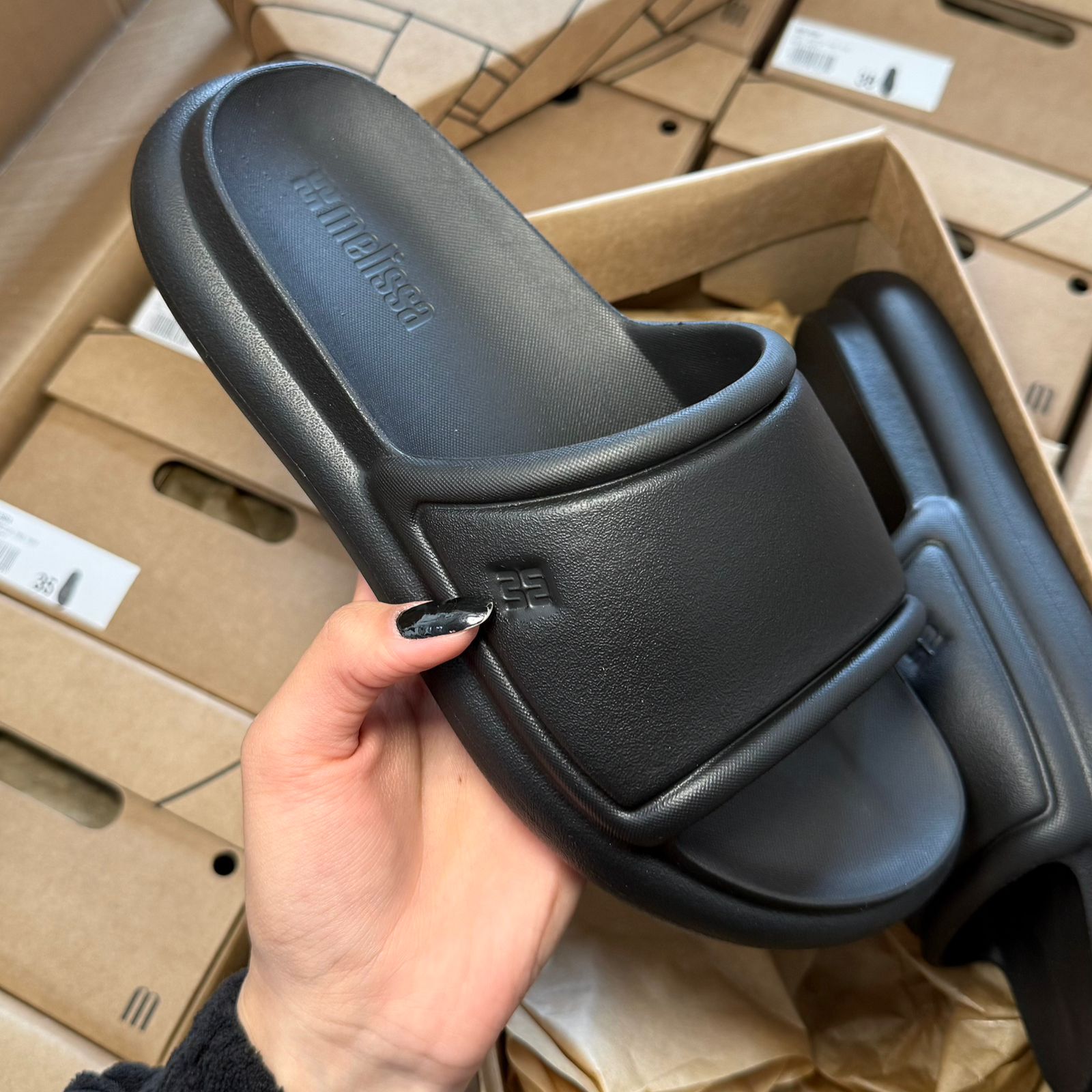 Sandália Melissa Free Puff Slide 37722