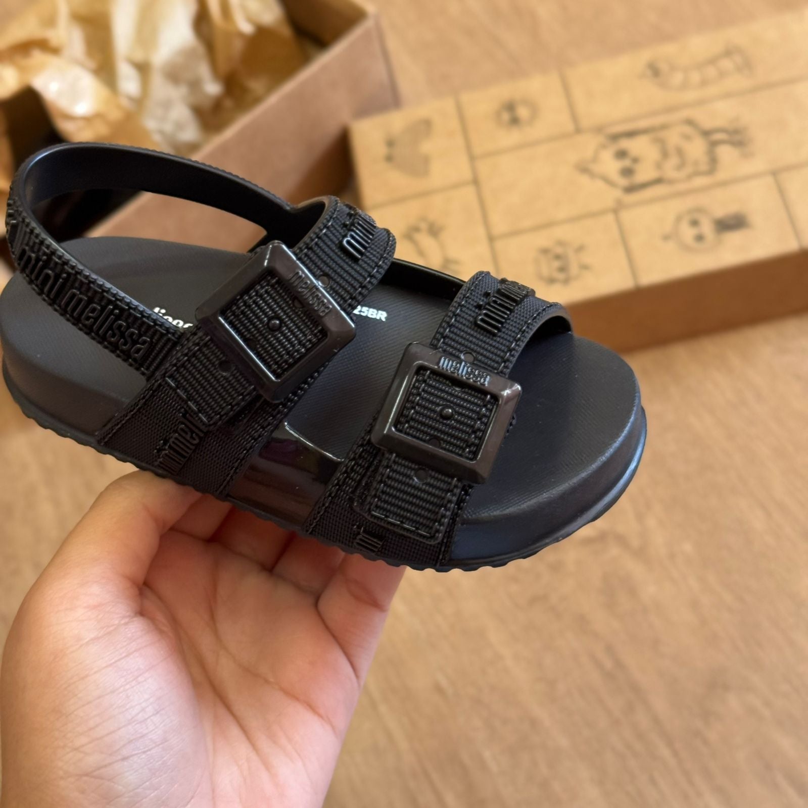 Sandália Mini Melissa Cozy M-Lover Baby 37501