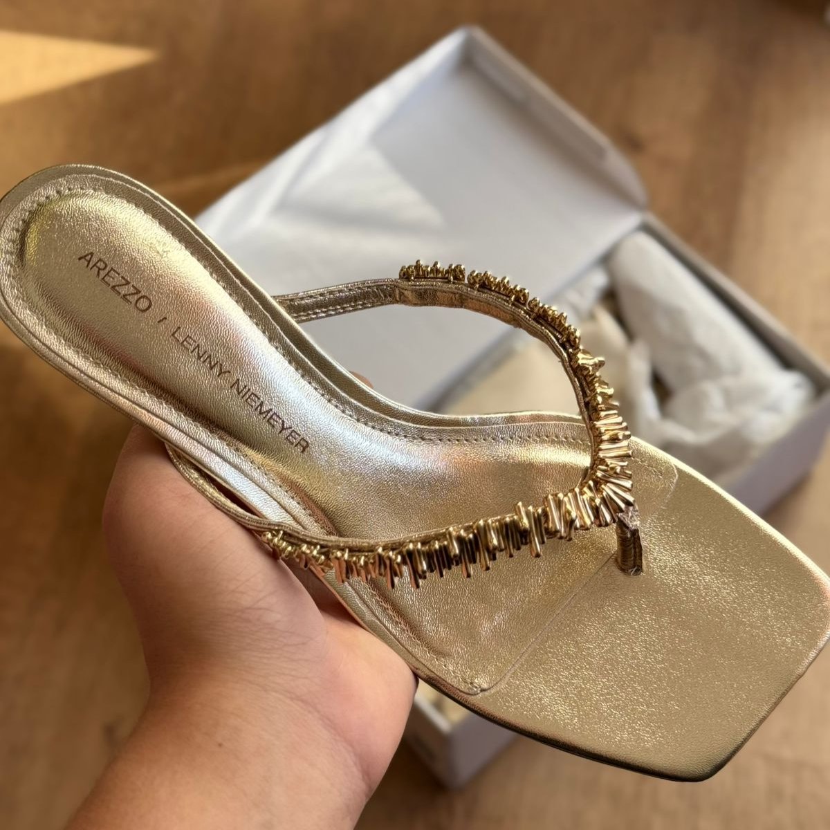 Sandália Arezzo Collab Lenny Niemeyer A134270022