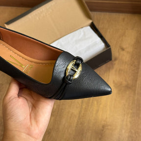 Sapatilha Vizzano Detalhe V Dourado 1206.1004