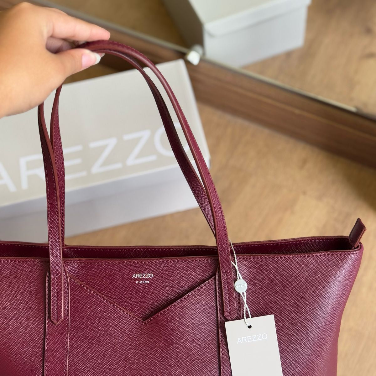 Bolsa Arezzo Shopping Grande Tiras Capa A500230614