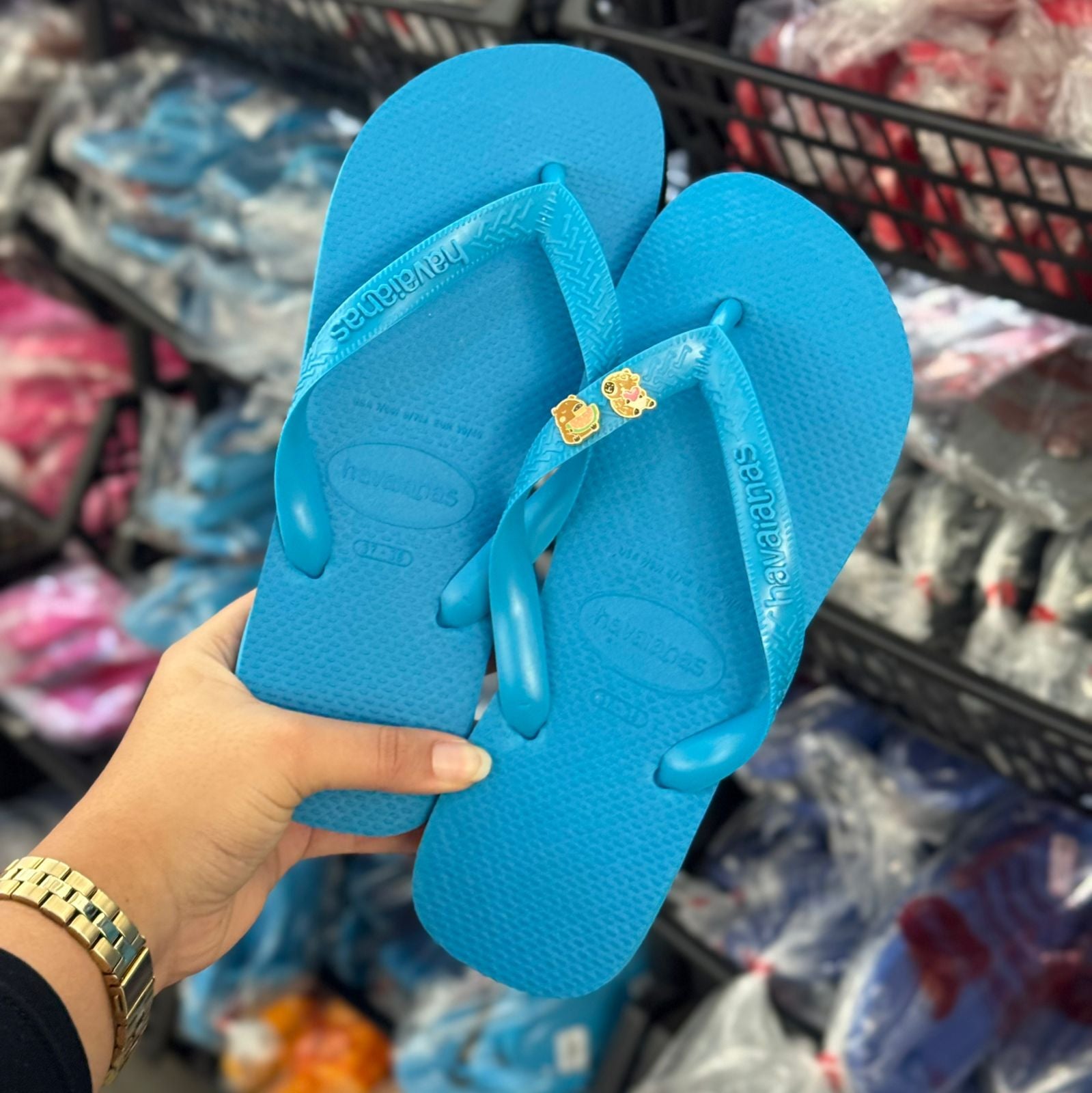 Havaianas Top + Pins Capivara