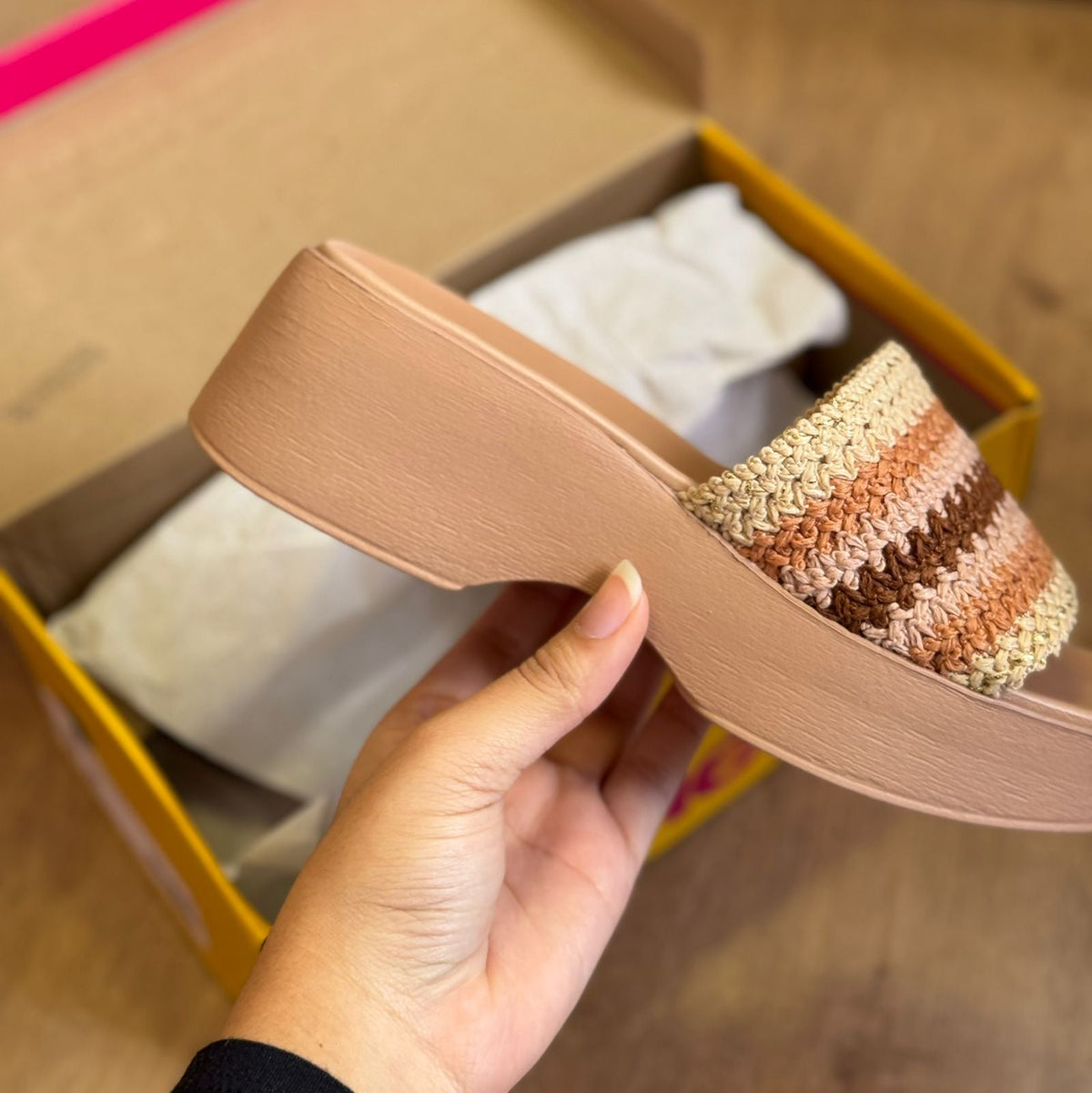 Sandália Moleca Clássico Crochê 5503.114