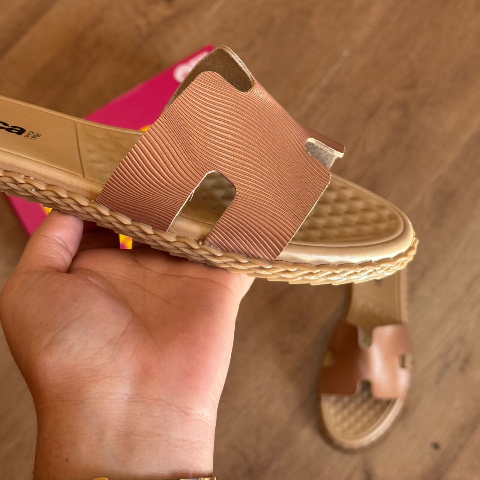 Rasteira Moleca Impressão Digital 5452.253