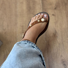 Rasteira Arezzo com Brilhos A135650018