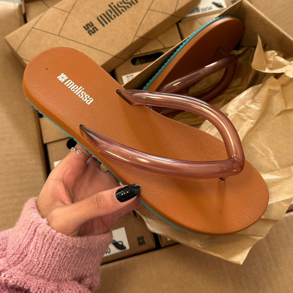 Chinelo Melissa Flip Flop Airflow 37942