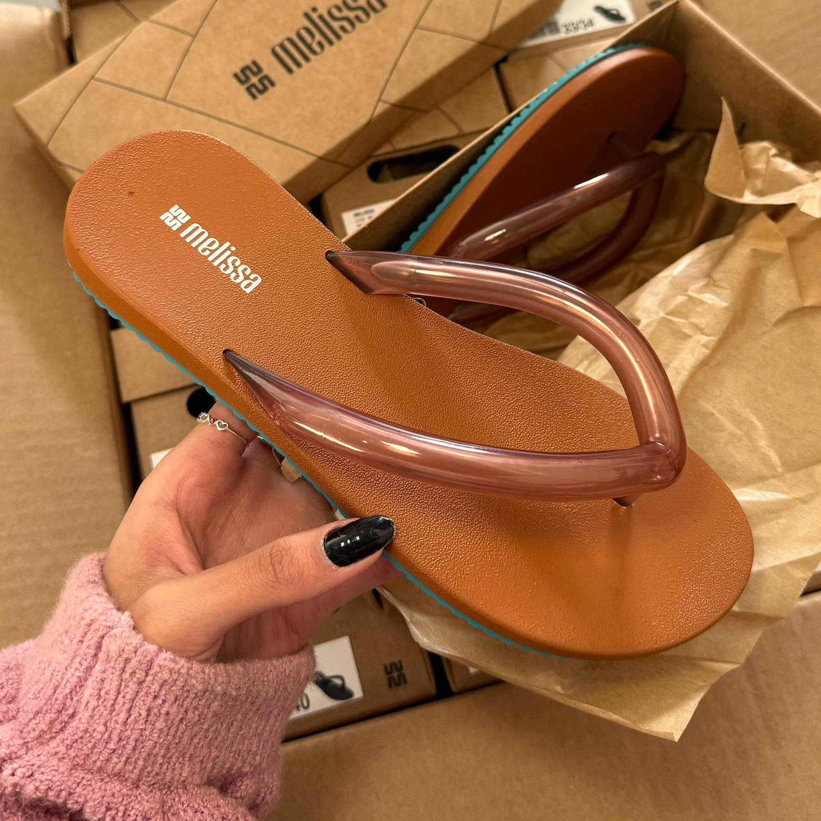 Chinelo Melissa Flip Flop Airflow 37942