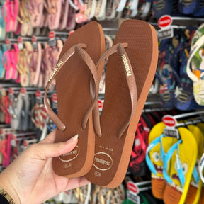 Havaianas Slim Square Logo Pop Up