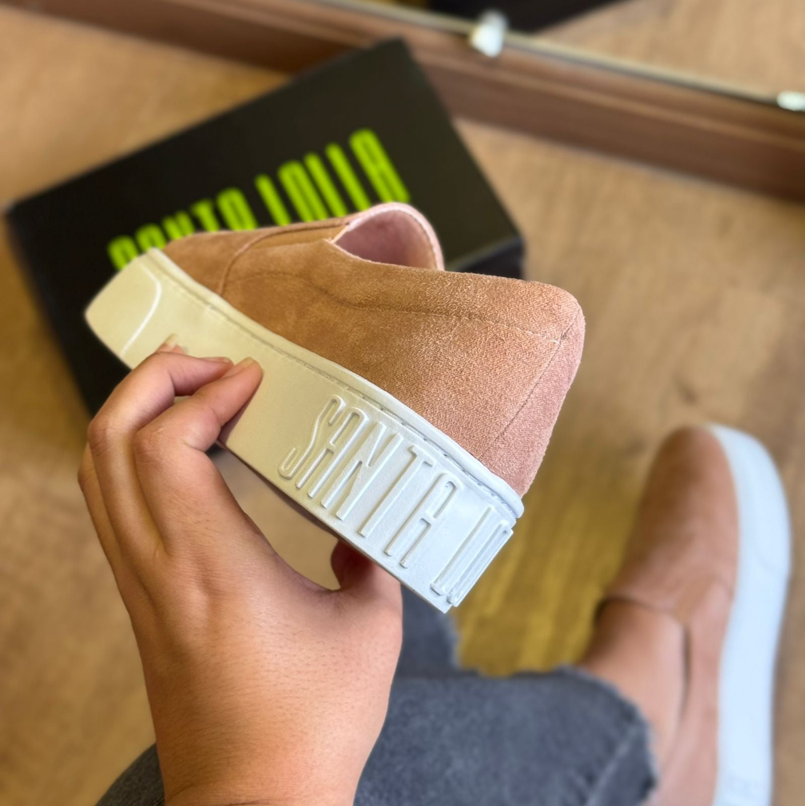 Tênis Santa Lolla Slip On Flatform 038F.11E4