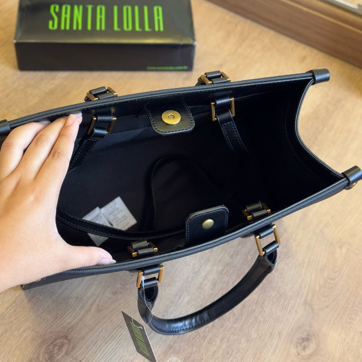 Bolsa Santa Lolla Tote Canvas Alça De Ombro 0453.4E52.03E4