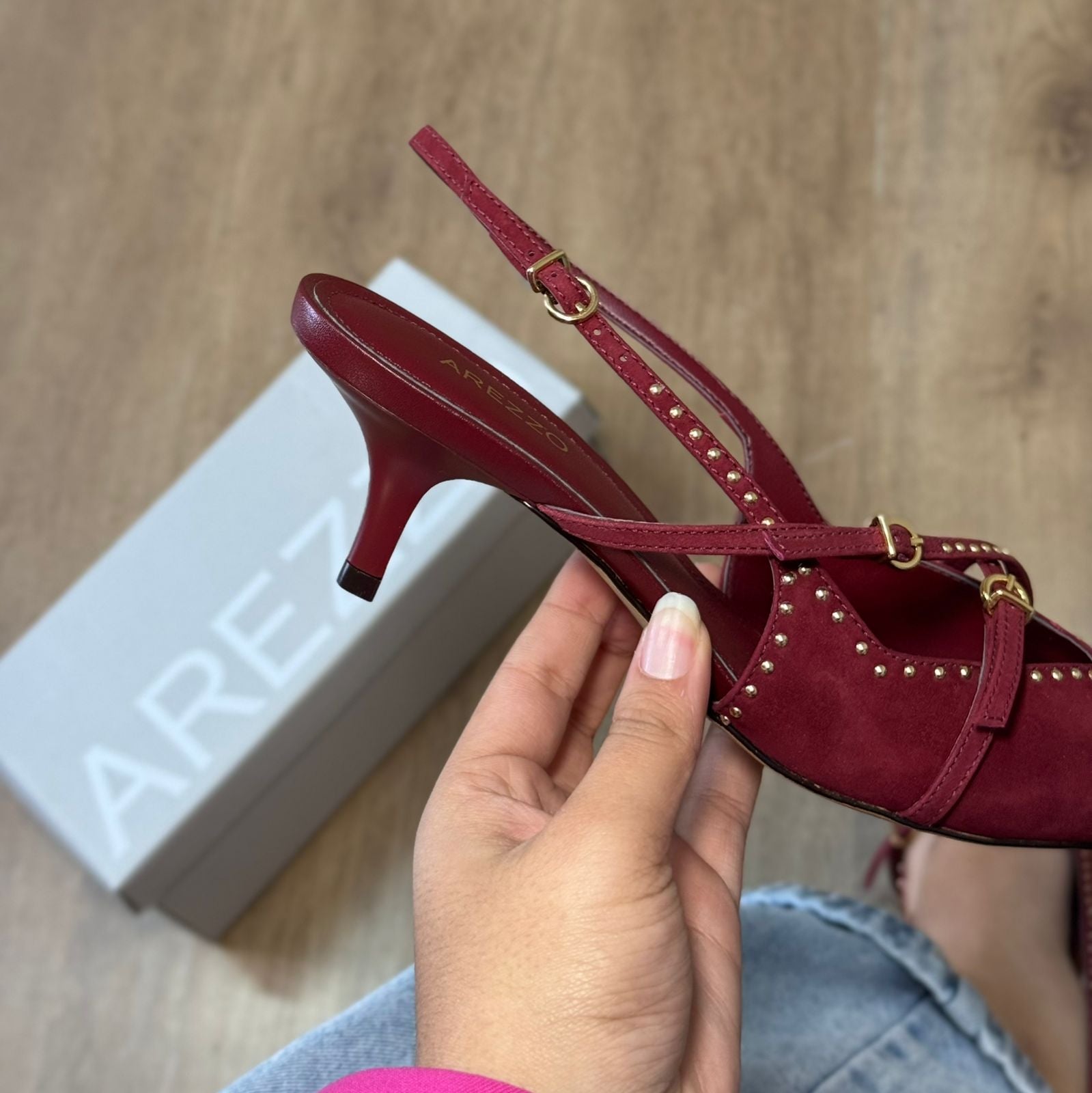 Scarpin Arezzo Bico Fino A132110019