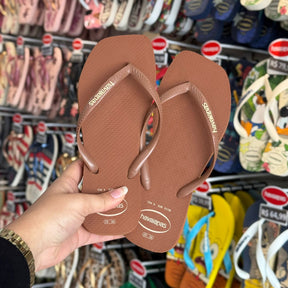 Havaianas Slim Square Logo Pop Up