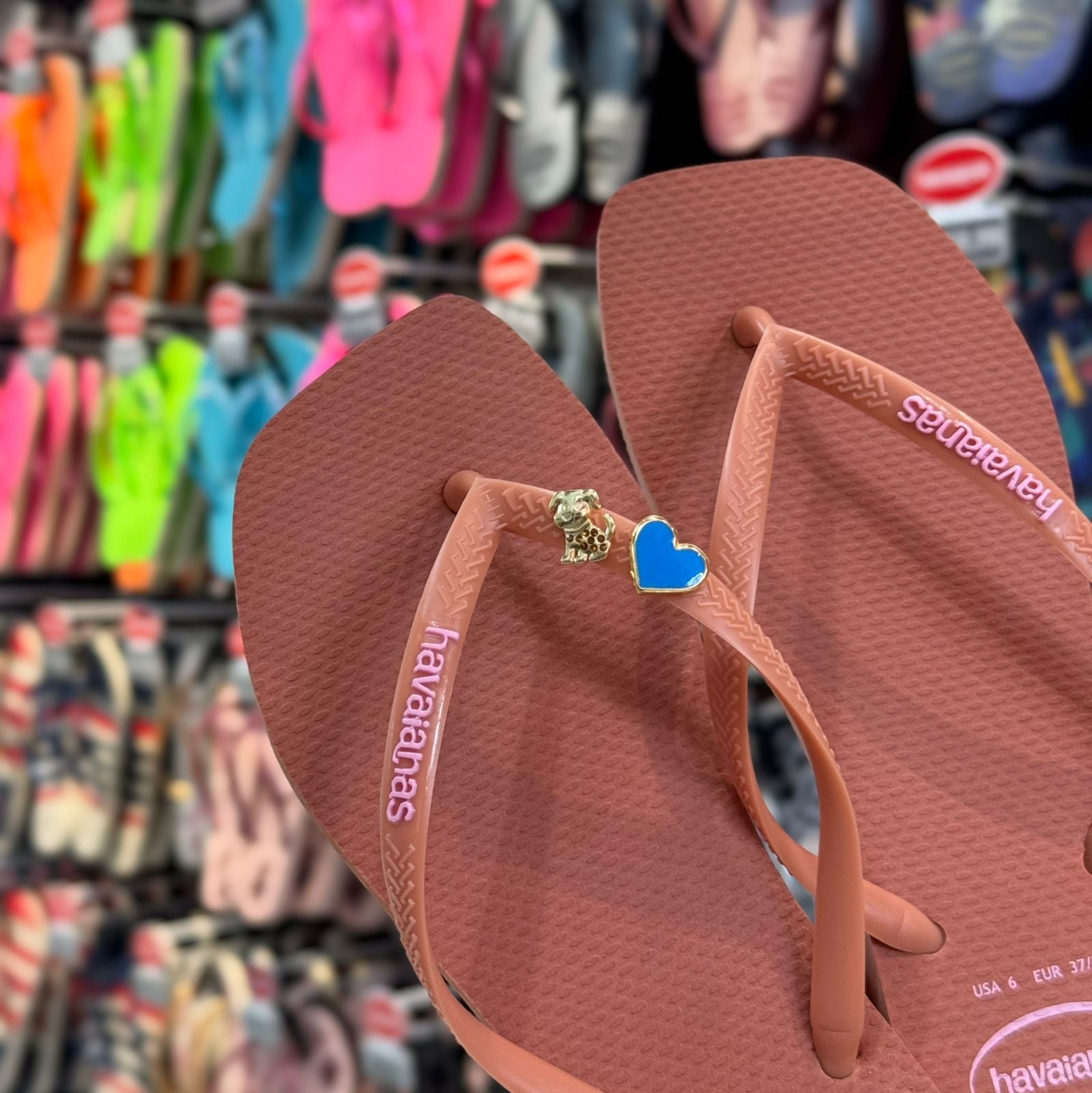 Havaianas Slim Square Logo Pop Up + Pin Mãe de Pet