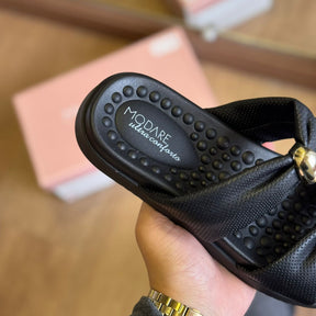 Sandália Modare Espelho Dourado 7178.122