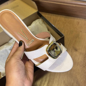 Salto Vizzano Salto Bloco Detalhe Quadrado Dourado 6291.1187