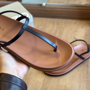 Sandália Rasteira Arezzo Slim Lara Brizza Z191140002