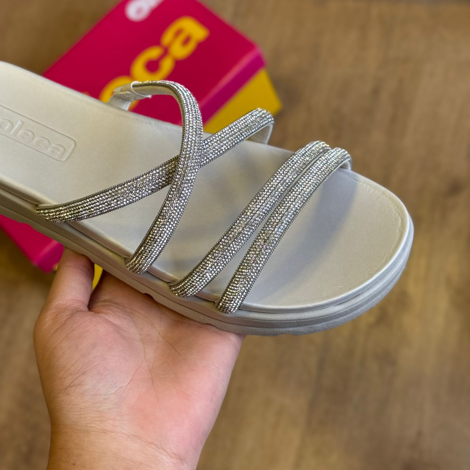 Sandália Papete Moleca 5490.112