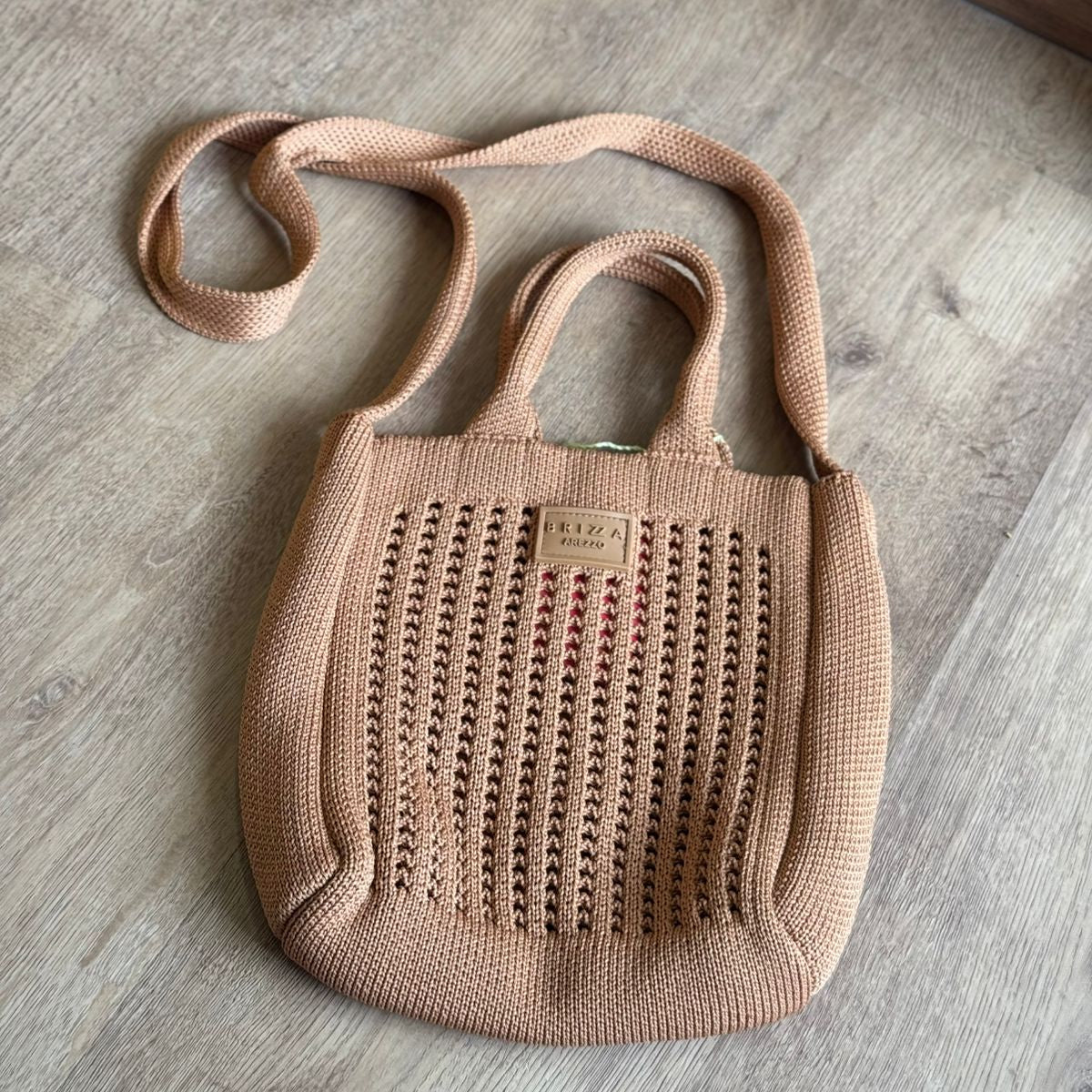 Bolsa Tote Arezzo Croche Monaco Z195230019