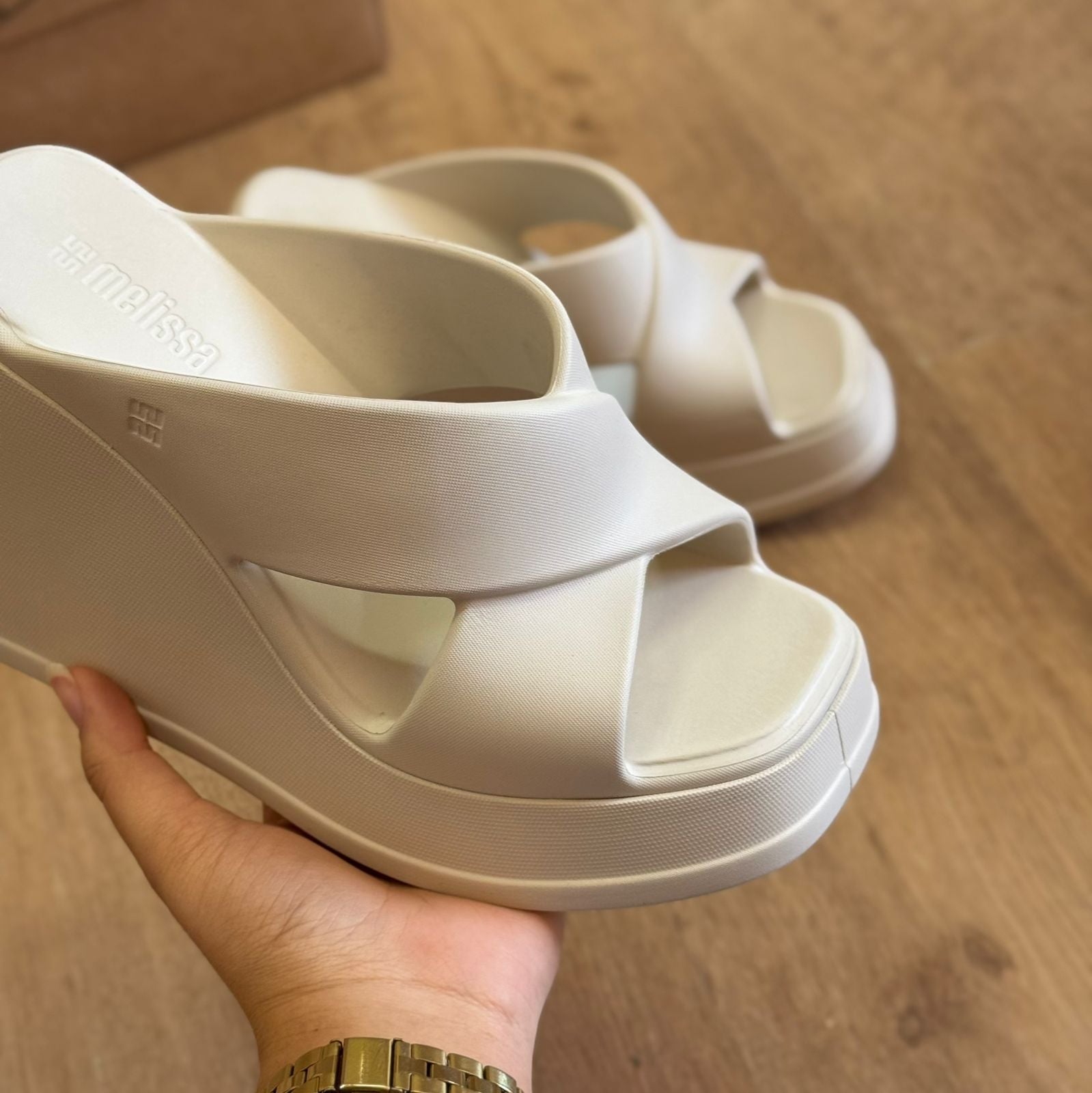 Sandália Melissa Plataforma Python 37856