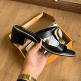 Sandália Beira Rio Salto Bloco Detalhe Circular Dourado 8379.257