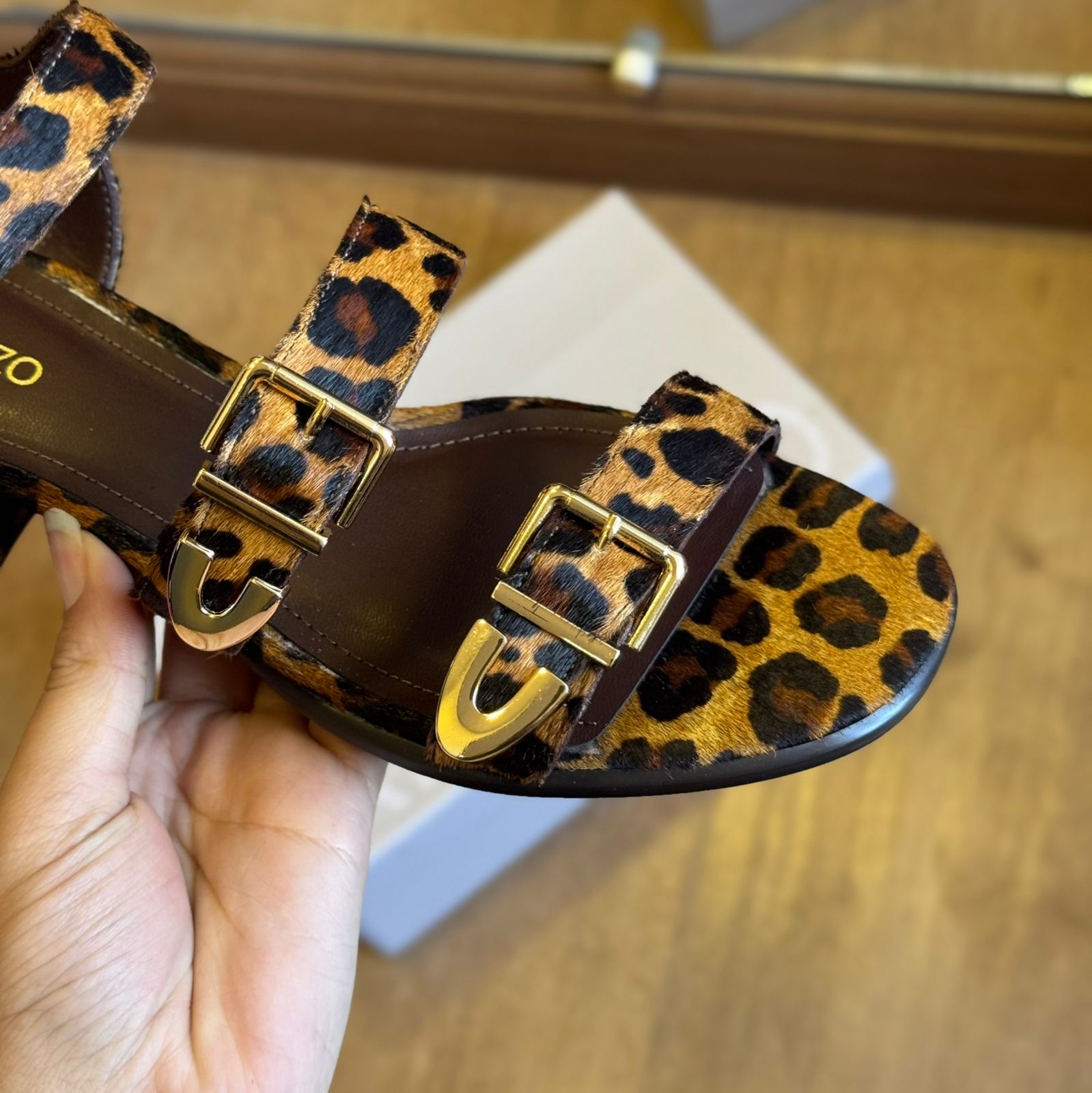 Salto Arezzo Pele de Onça A136660013