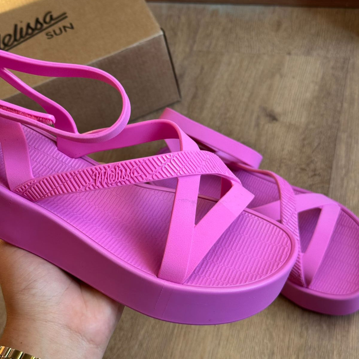 Sandália Melissa Sun Barra Platform 36065