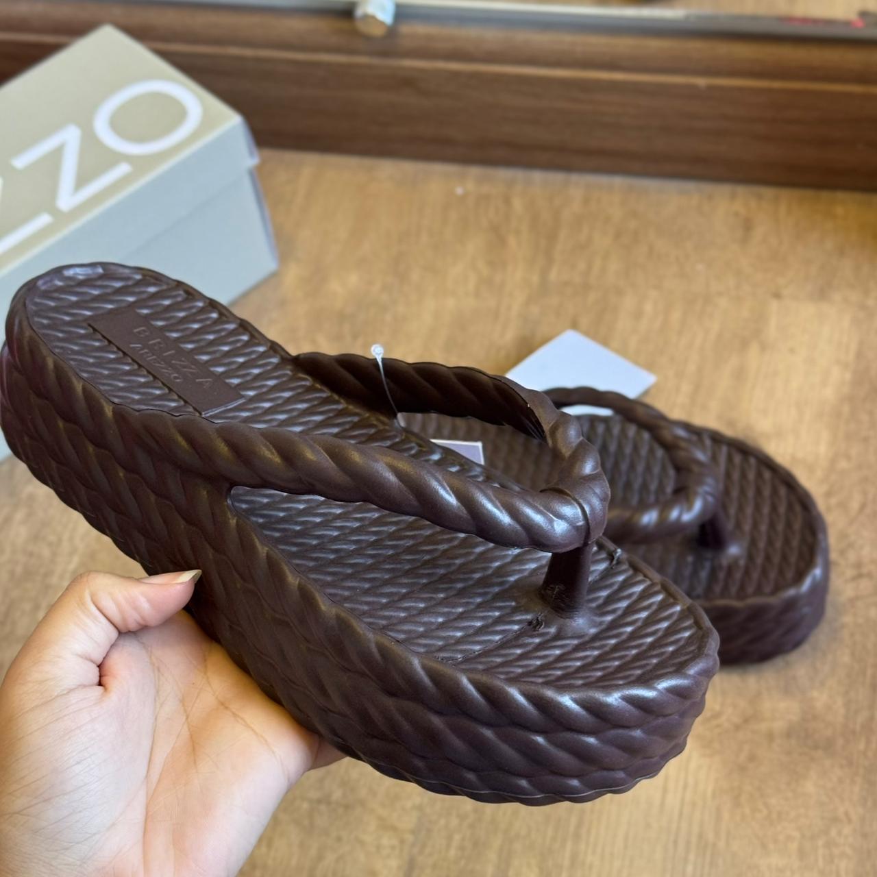 Sandália Arezzo Flatform Marrocos Mid Z190830001