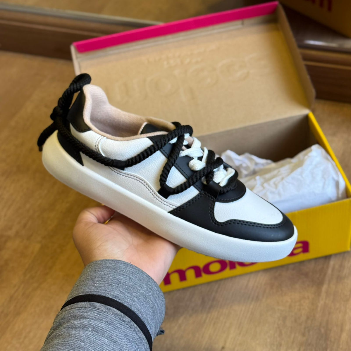 Tênis Moleca Casual Detalhe de Corda 5830.103