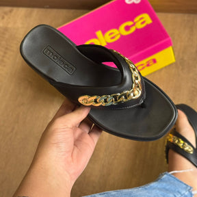 Tamanco Moleca Pedrarias Douradas 5503.117