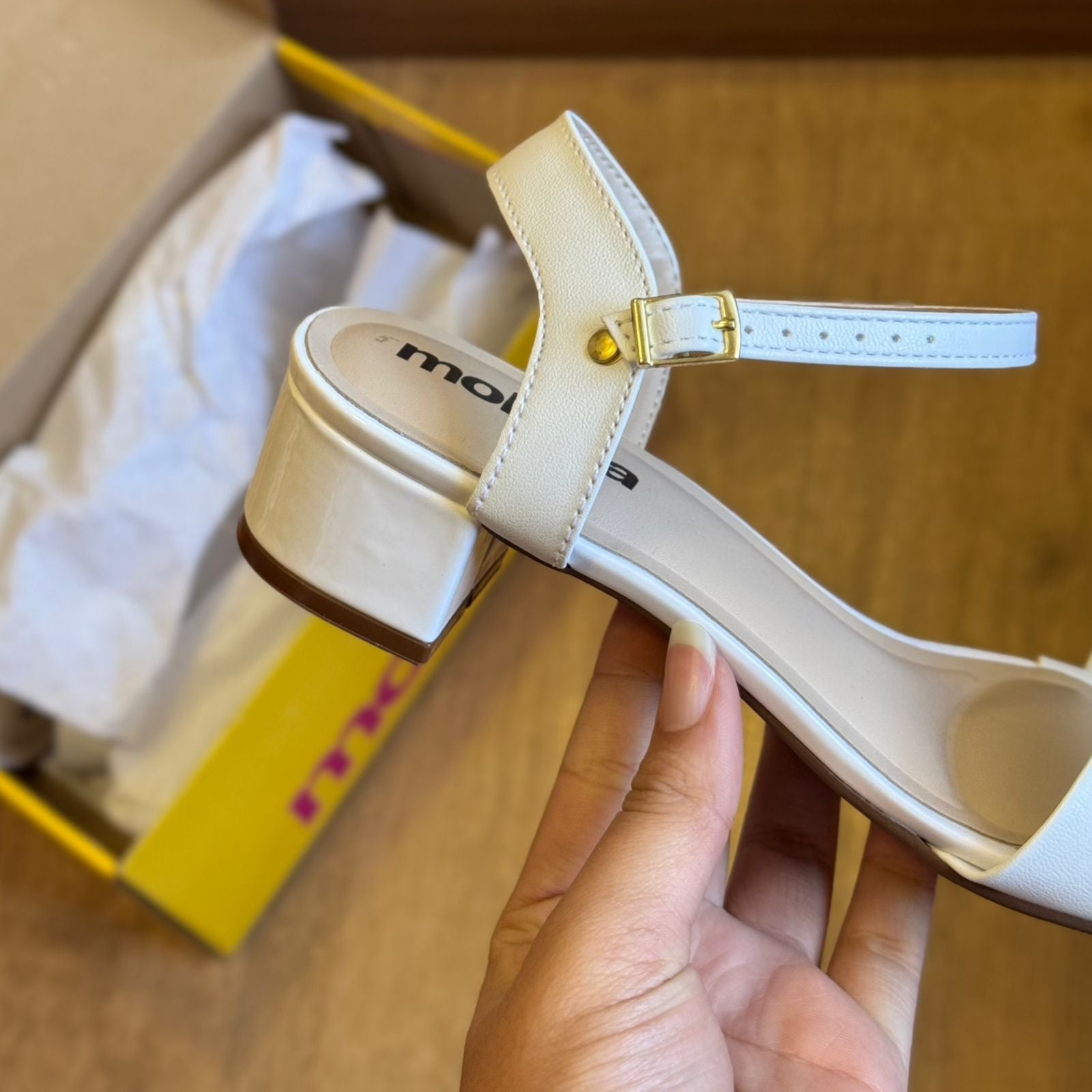 Sandália Moleca Salto Bloco 5259.805